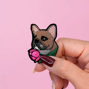 French Bulldog Brooch