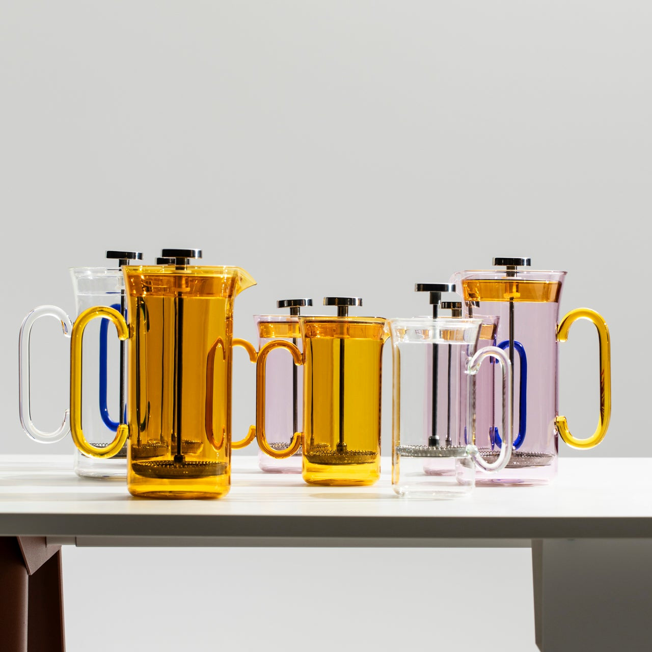 French Press Small Yellow