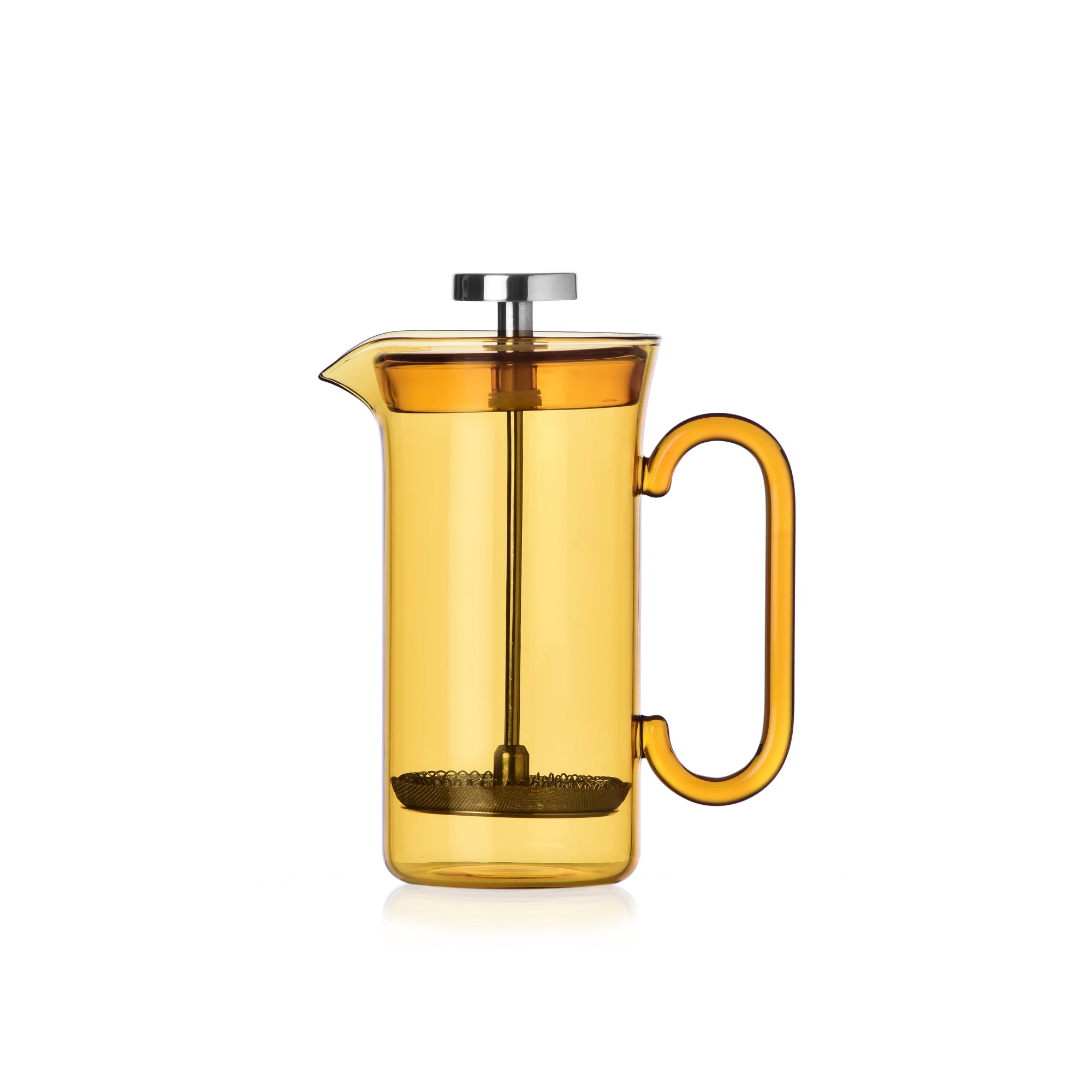 French Press Small Yellow