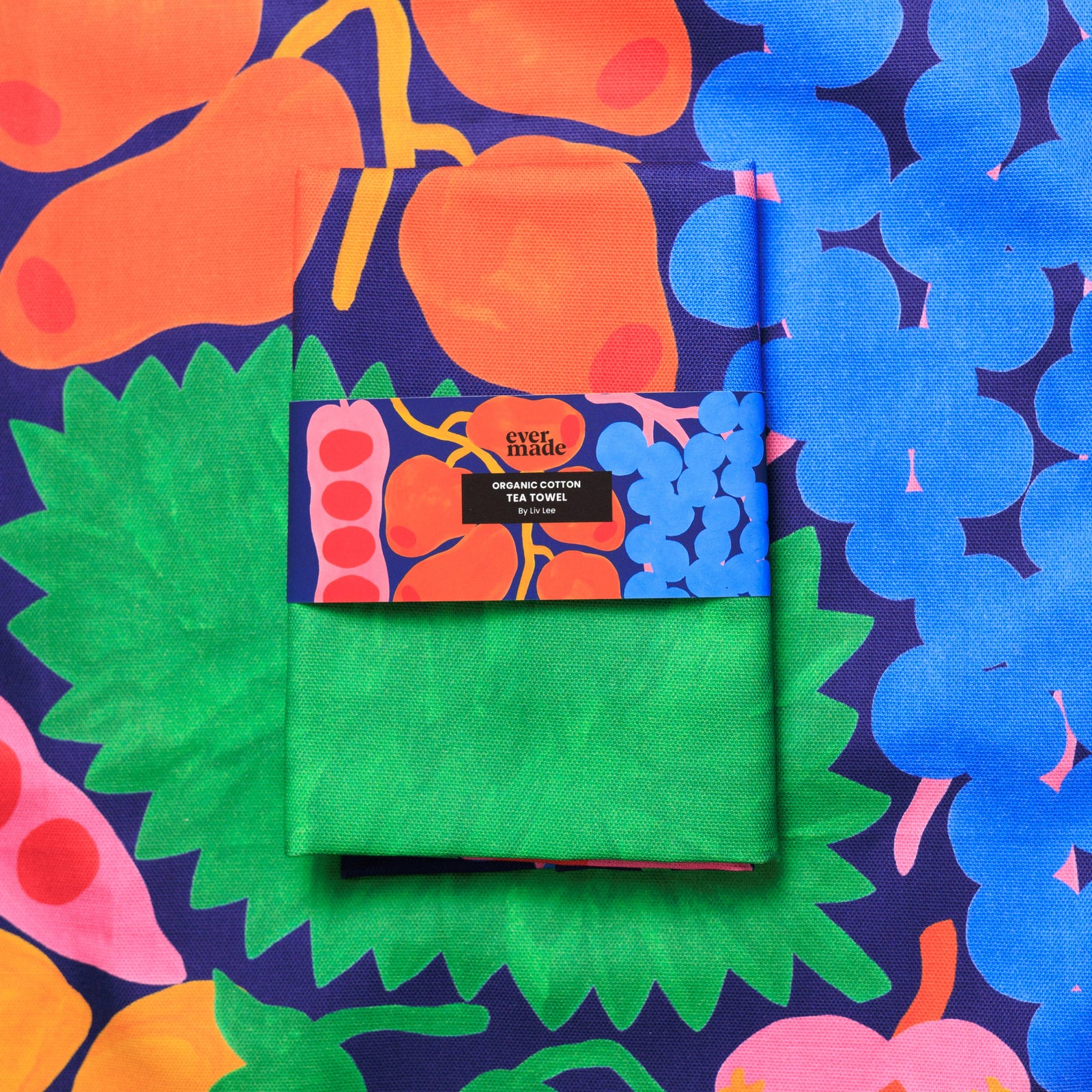 Fruits of the Amazon Tea Towel by Liv Lee