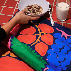 Fruits of the Amazon Tea Towel by Liv Lee