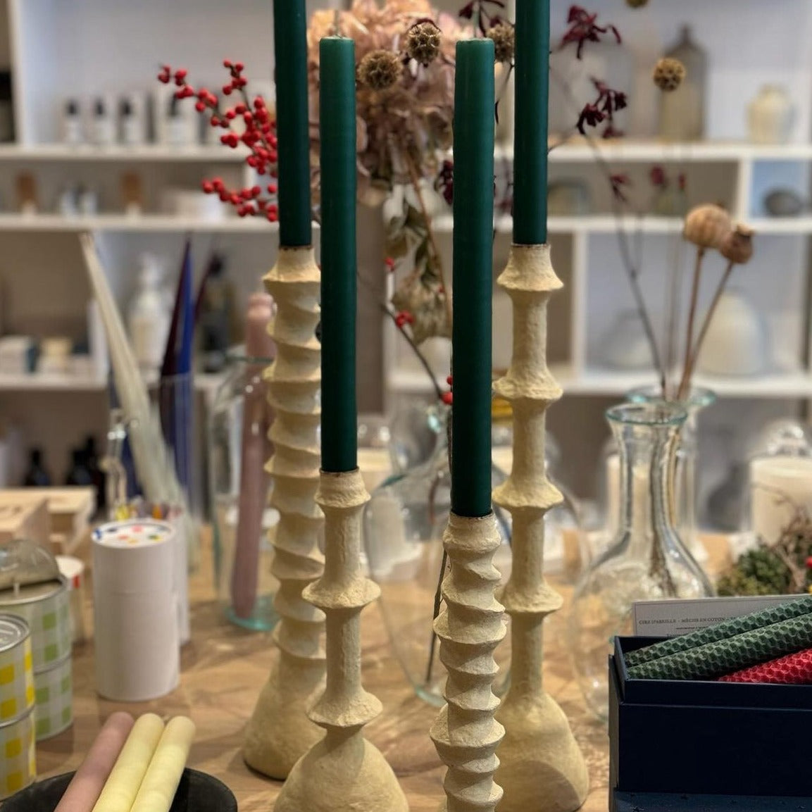 Paper Marche Candle Holder | 38cm