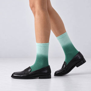 GRADIENT DEEP FOREST SOCKS