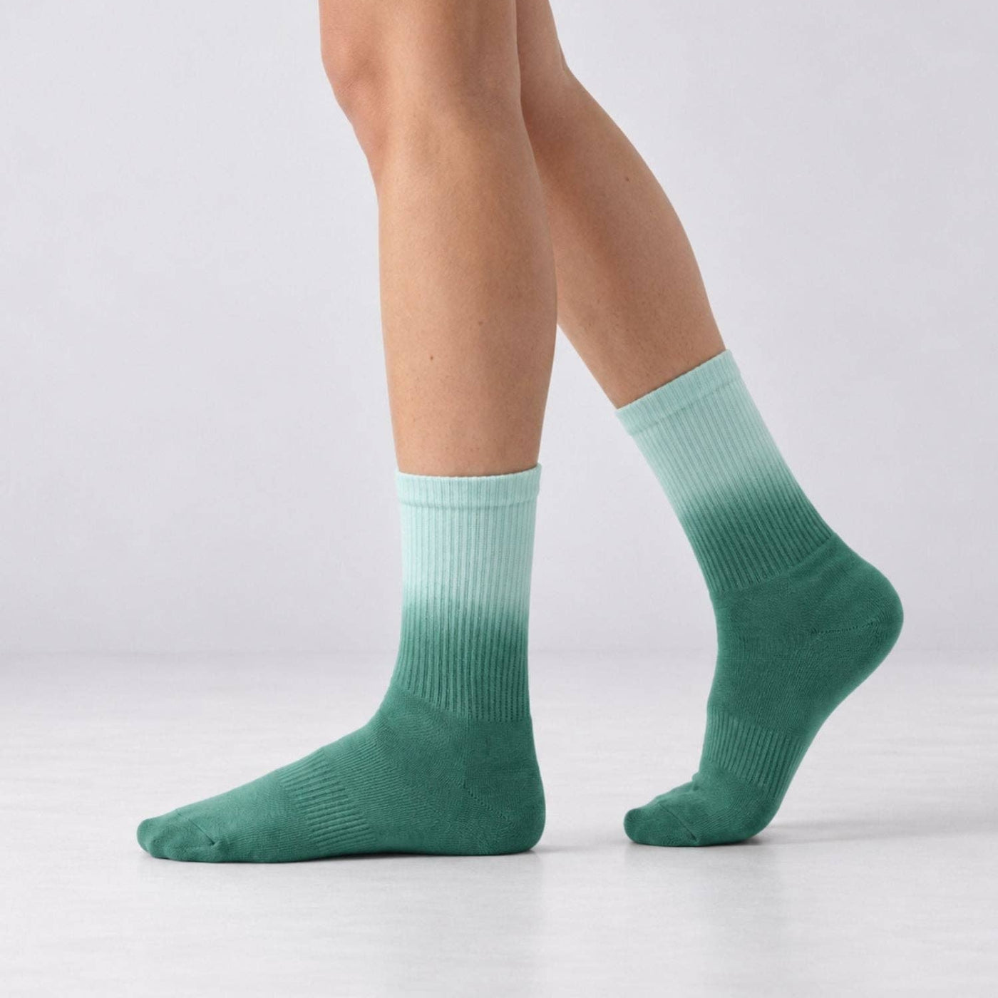 GRADIENT DEEP FOREST SOCKS