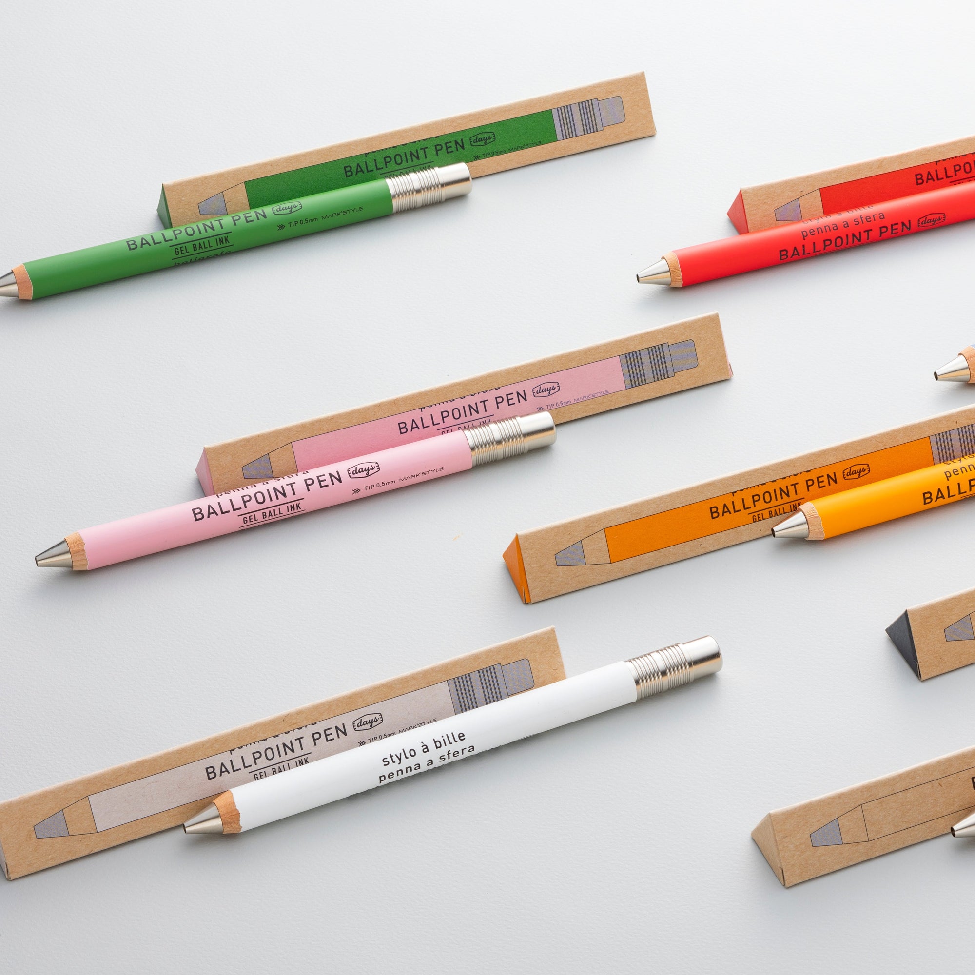 Gel Wood Ball Pen | MARK'S STYLE | DAYS | Blue