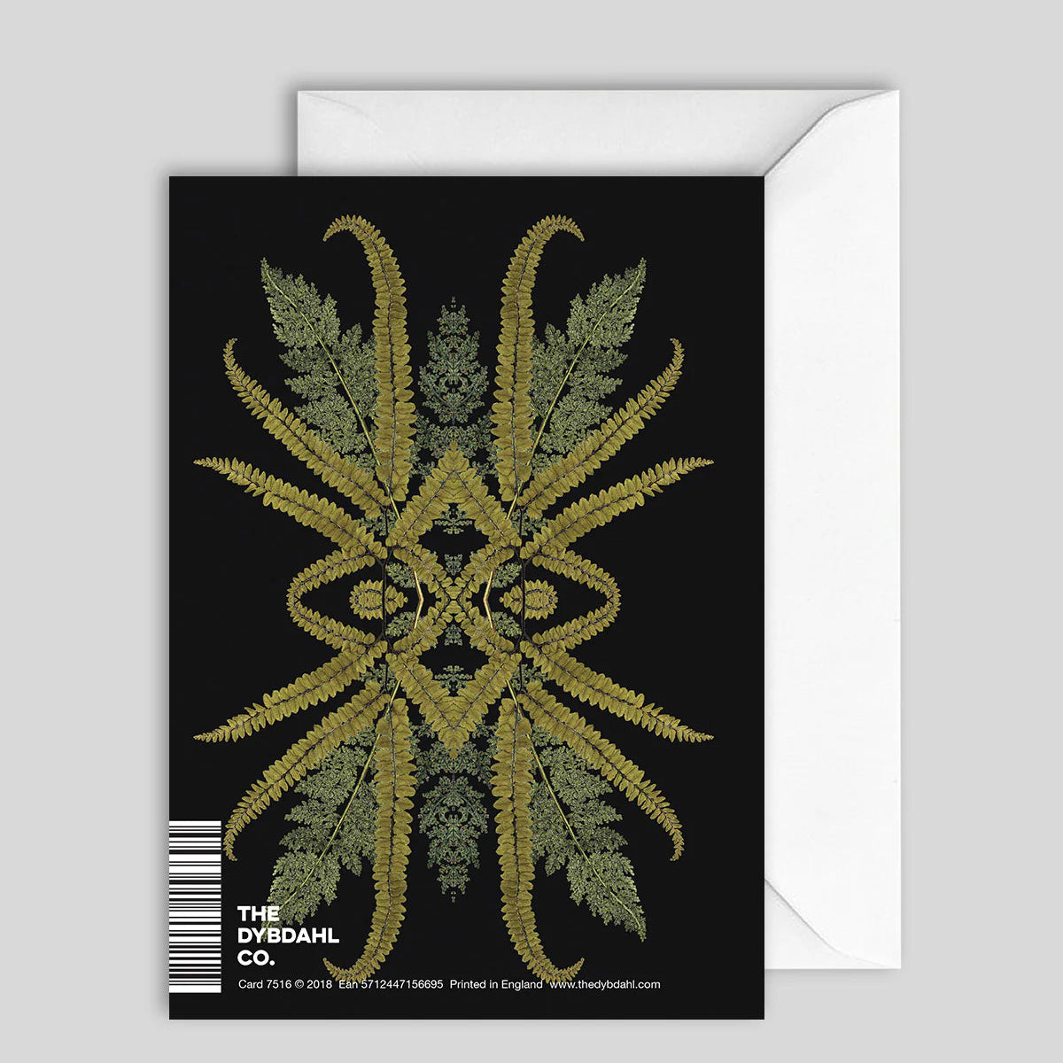 Greeting Card Botanical Reflection