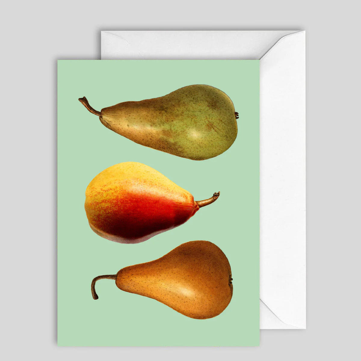 Greeting Card Pear