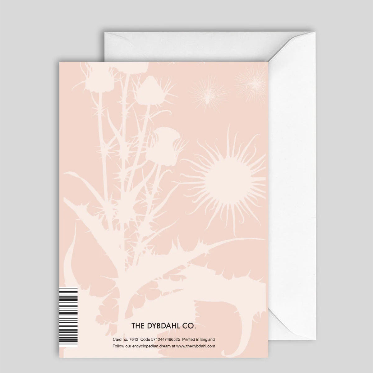 Greeting Card Thistle