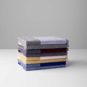 Guest Towel Set 2 pcs. | Cobalt Blue Ecru