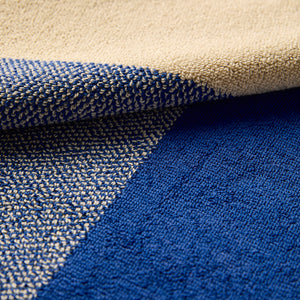Guest Towel Set 2 pcs. | Cobalt Blue Ecru