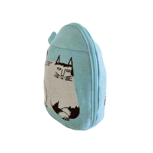 Gussted Fabric Pouch Cat