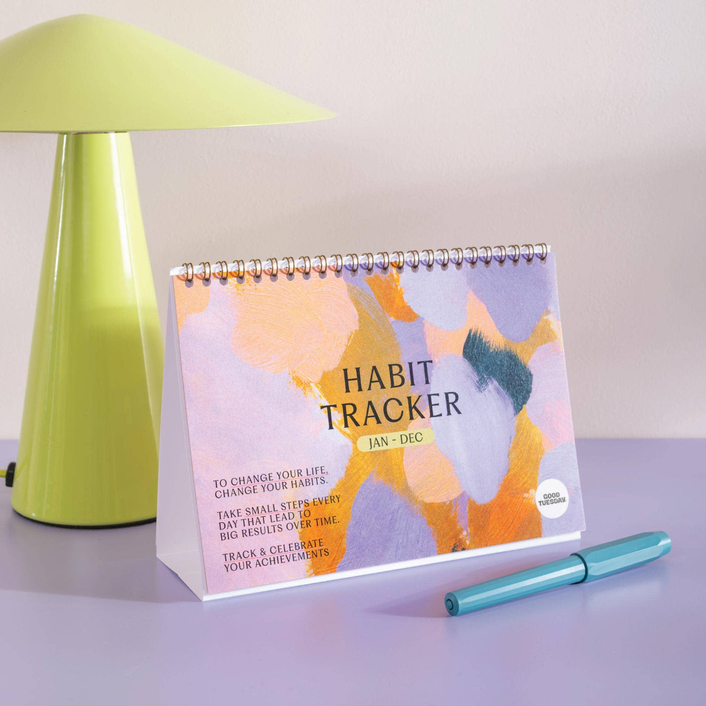 Habit Tracker | 12 Month Goal Planner | Soft Focus