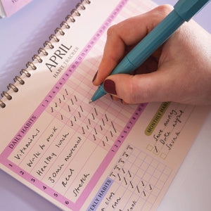 Habit Tracker | 12 Month Goal Planner | Soft Focus