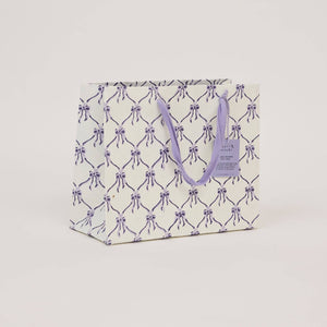 Hand Block Printed Gift Bags Medium | Violet Meringue