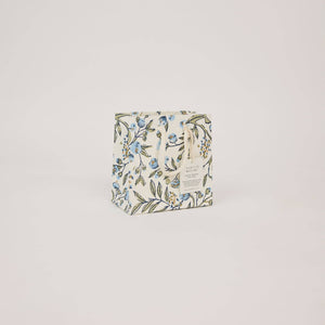Hand Block Printed Gift Bags Small | Blue Stone Refresh