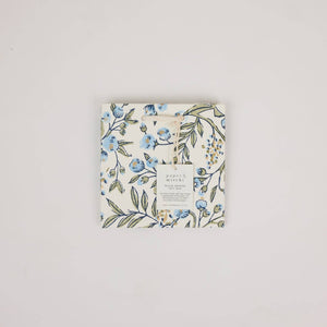 Hand Block Printed Gift Bags Small | Blue Stone Refresh