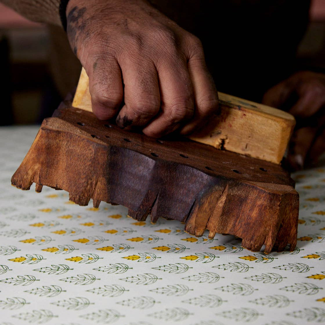 Hand Block Printed Greeting Card | Buti Sunshine