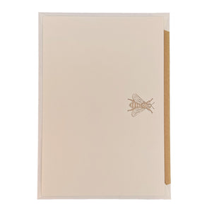 Hand Engraved Greeting Card | Fly