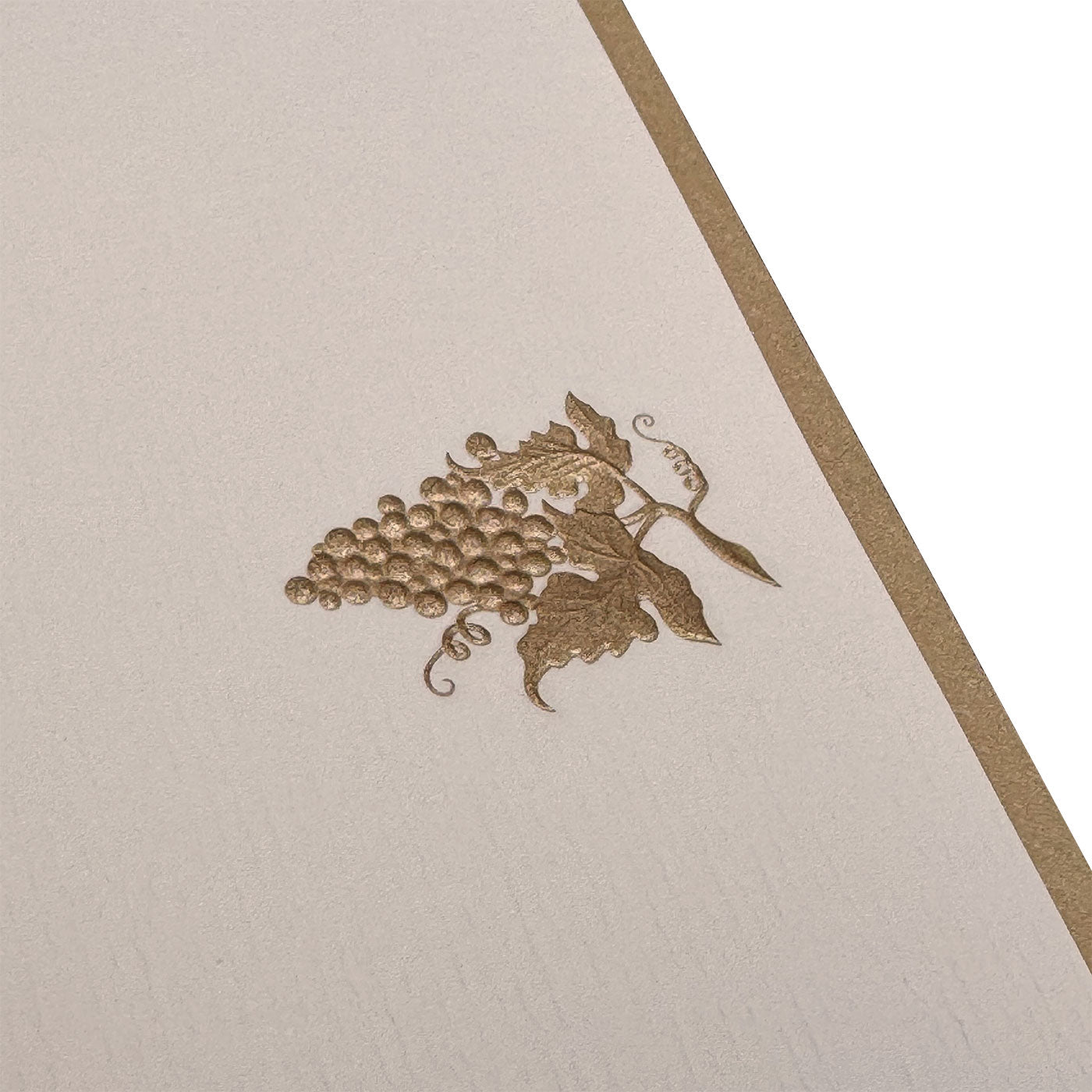 Hand Engraved Greeting Card | Grapes
