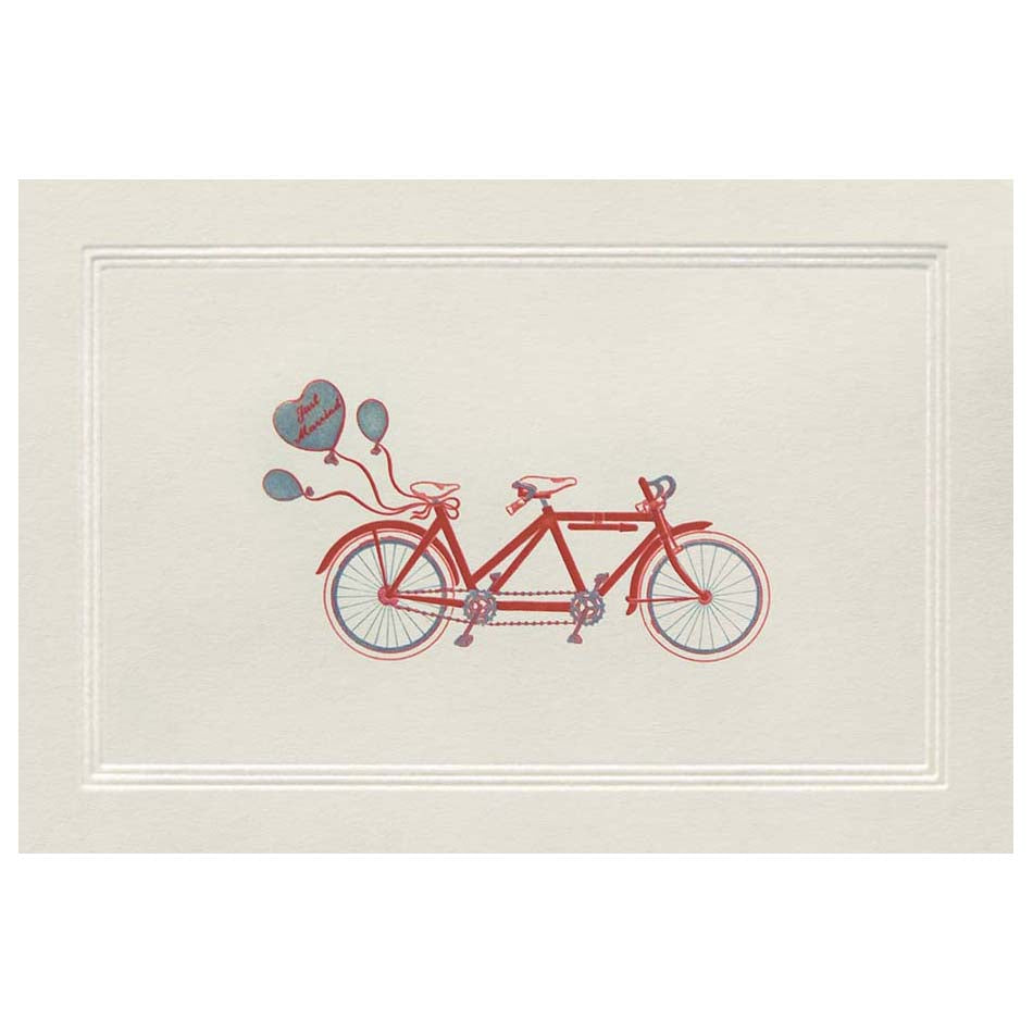 Hand Engraved Wedding Card | Tandem