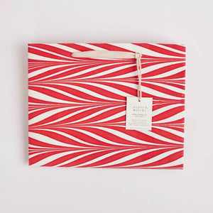 Hand Marbled Gift Bags Medium | Christmas Glitz