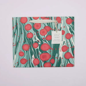 Hand Marbled Gift Bags Medium | Christmas Splendour