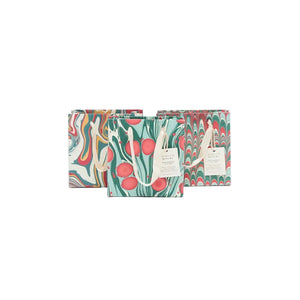 Hand Marbled Gift Bags Small | Christmas Splendour