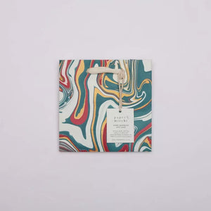 Hand Marbled Gift Bags Small | Christmas Splendour
