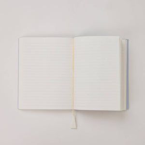 Hand Marbled Ruled Notebook | Twisted Scallops Hydrangea