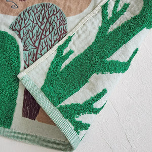 Hand Towel | Forest Home Green