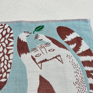 Handkerchief | Cat & Tree