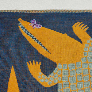 Handkerchief | Crocodile & Butterfly