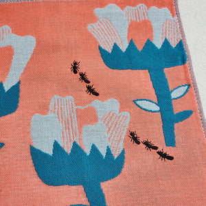 Handkerchief | Flower & Ants