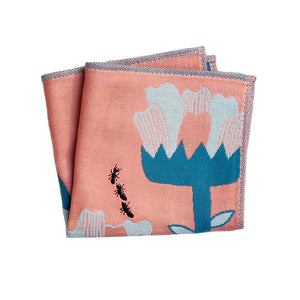 Handkerchief | Flower & Ants