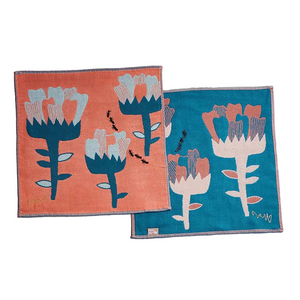 Handkerchief | Flower & Ants
