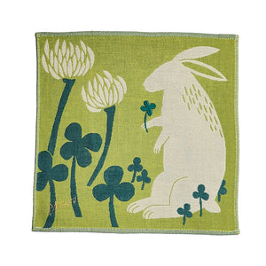 Handkerchief | Rabbit & White Clover