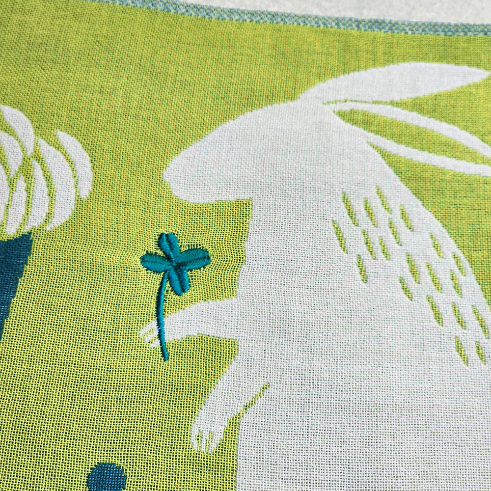 Handkerchief | Rabbit & White Clover