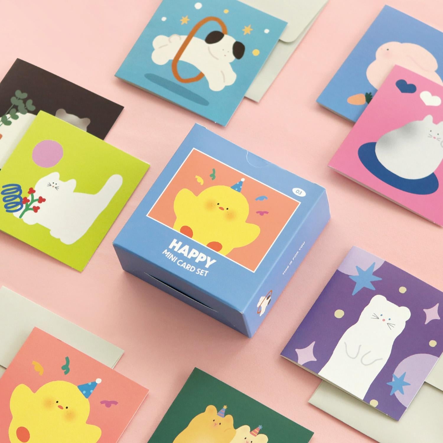 Happy Mini Card Set