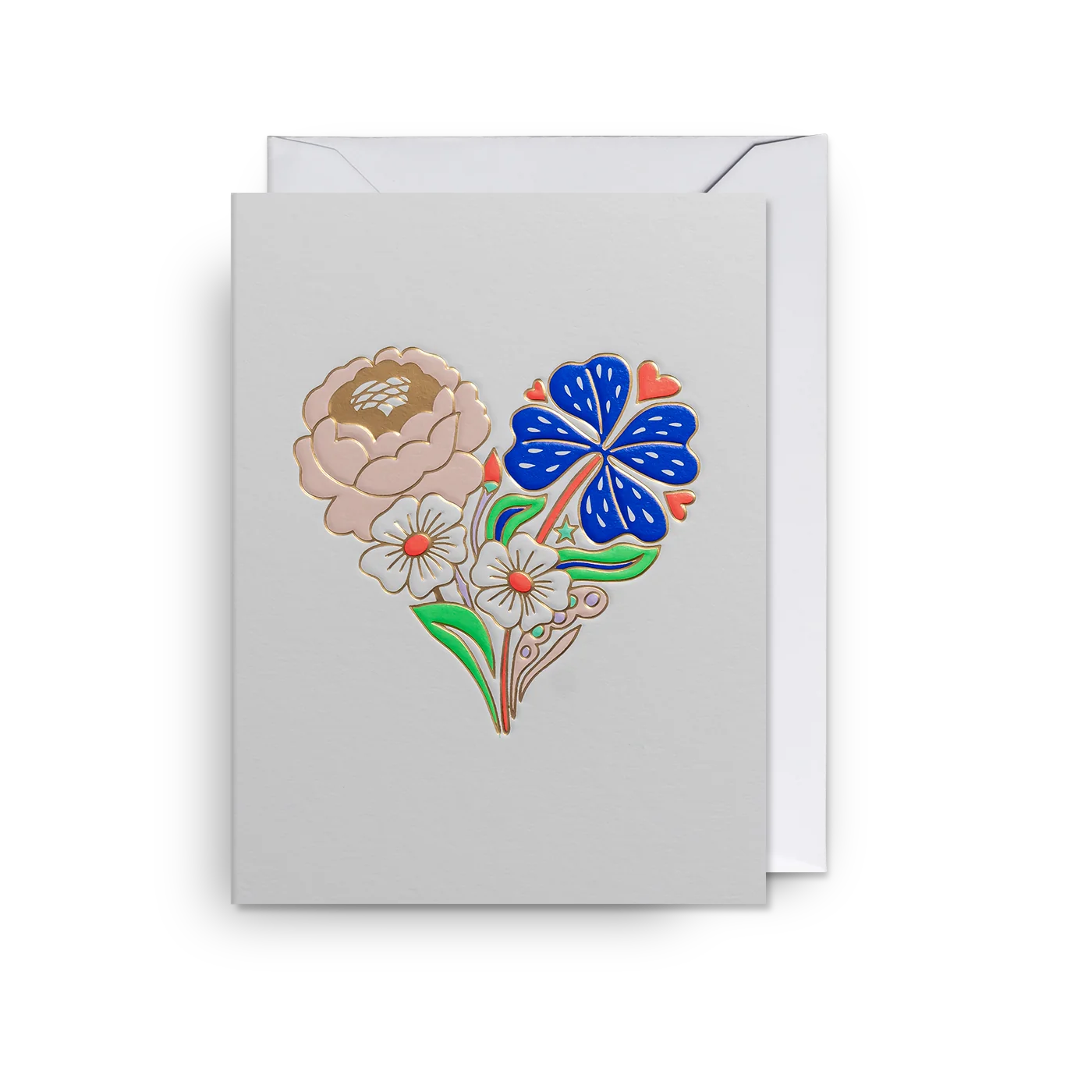 Heart Bouquet Mini Card | Hanna Werning