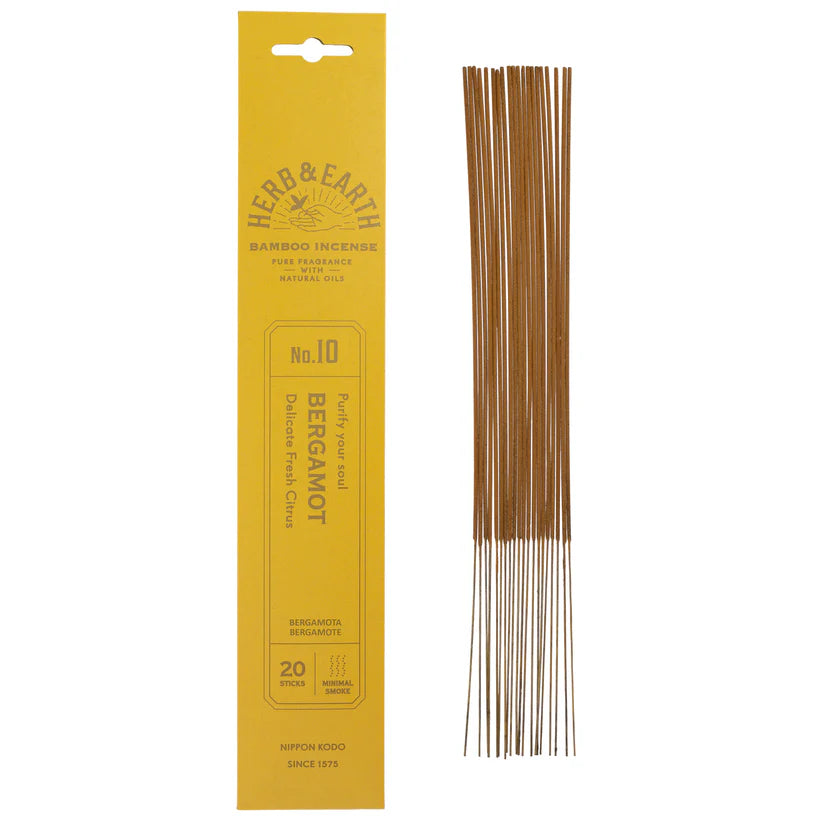 Herb & Earth Incense | Bergamot