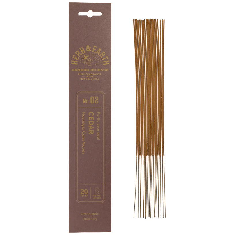 Herb & Earth Incense | Cedarwood
