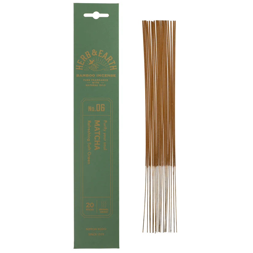 Herb & Earth Incense | Matcha