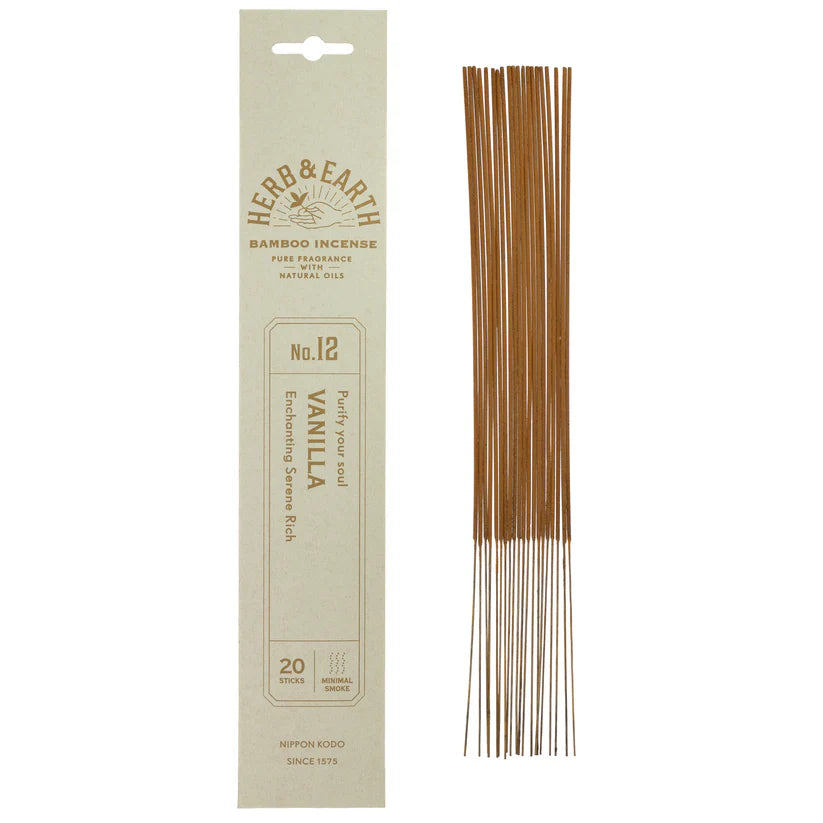 Herb & Earth Incense | Vanilla