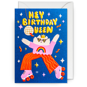 Hey Queen | Judit Zengővári | Birthday Card