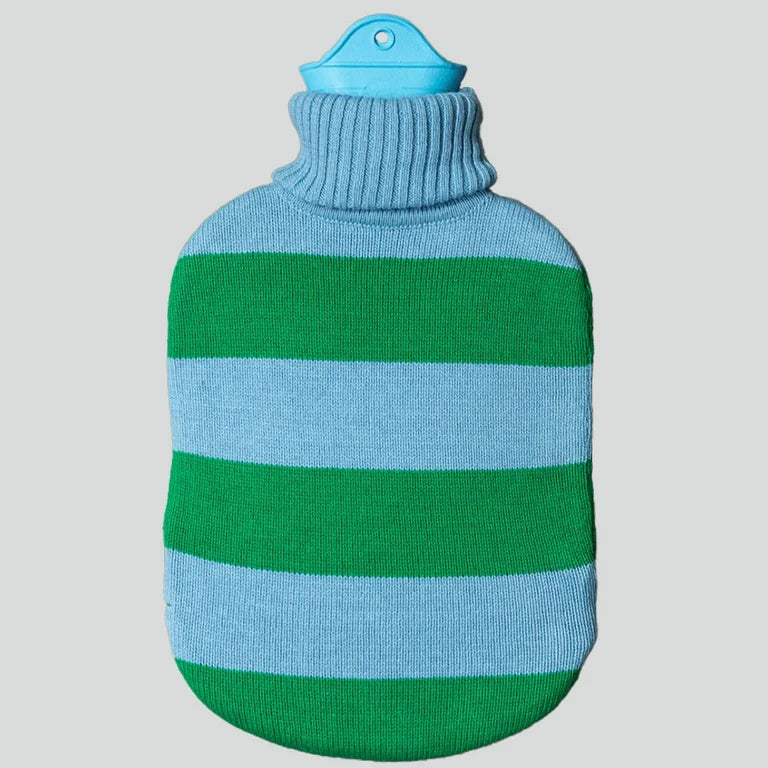 Hot Water Bottle with Knitted Cover