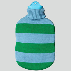 Hot Water Bottle with Knitted Cover