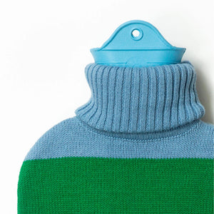 Hot Water Bottle with Knitted Cover