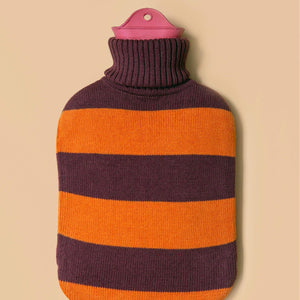 Hot Water Bottle with Knitted Cover