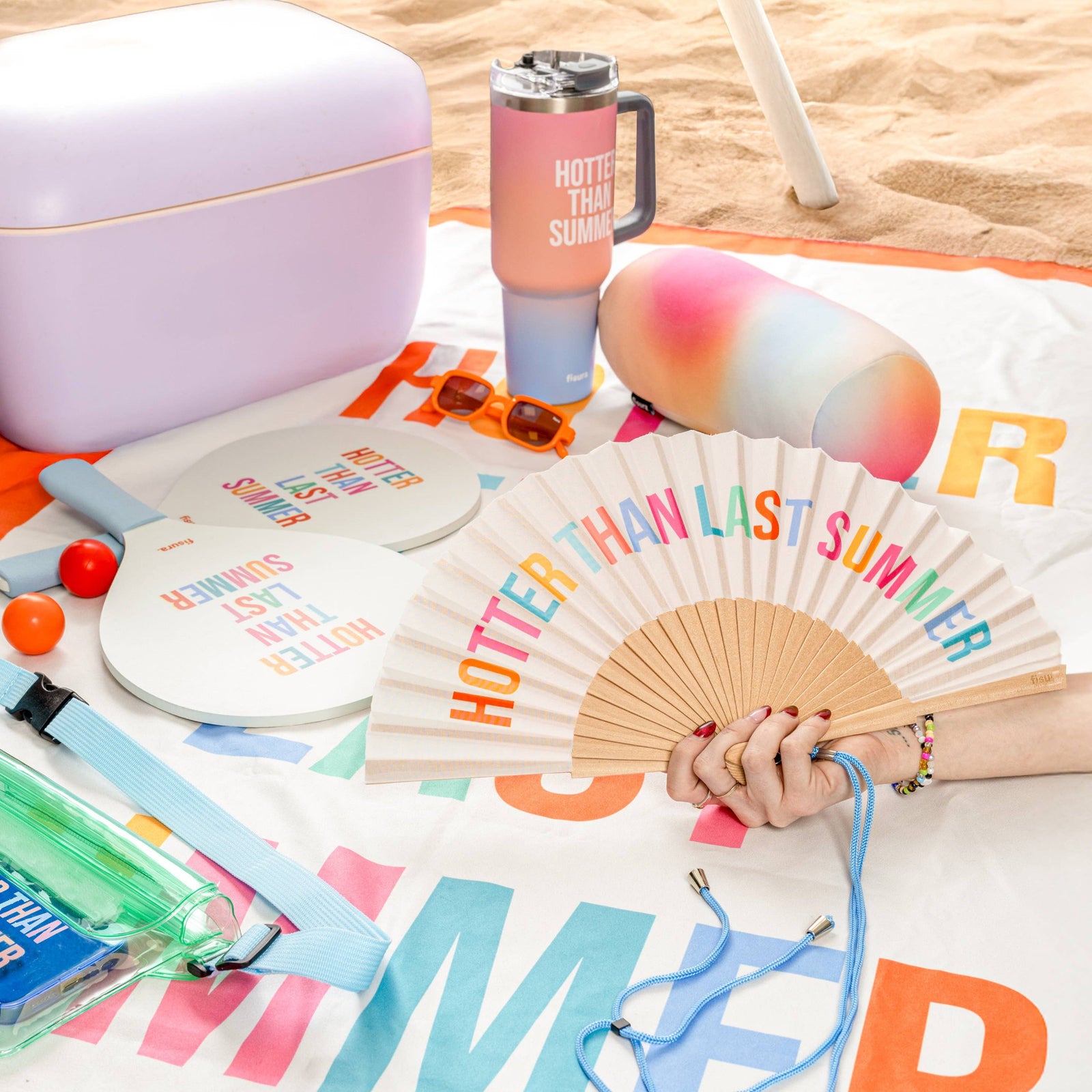 Hotter Than Last Summer | Hand Fan