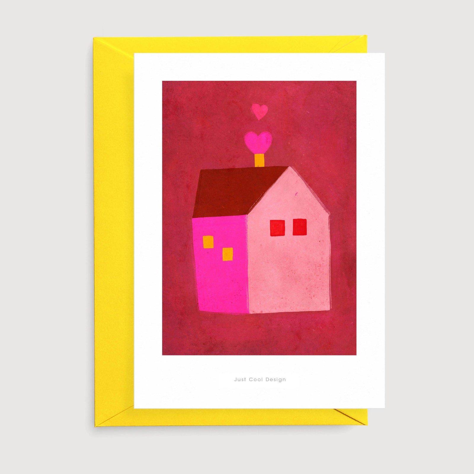 House Mini Art Print | Illustration Card